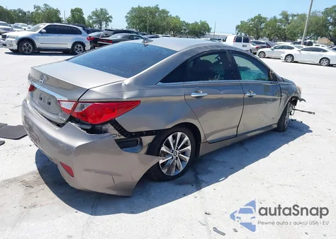 2014 Hyundai Sonata Limited из США, поврежденный, VIN 5NPEC4AC8EH886429